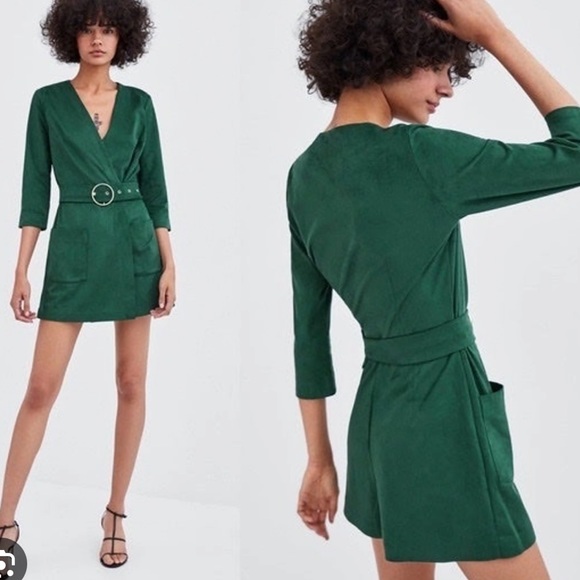 Zara Suede Romper - Picture 6 of 6